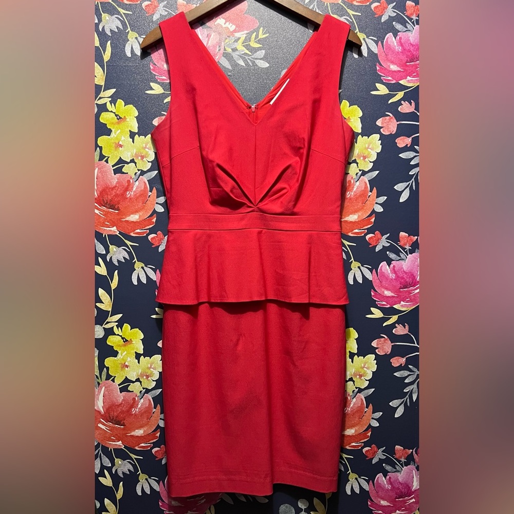 Badgley Mischka Red Dress